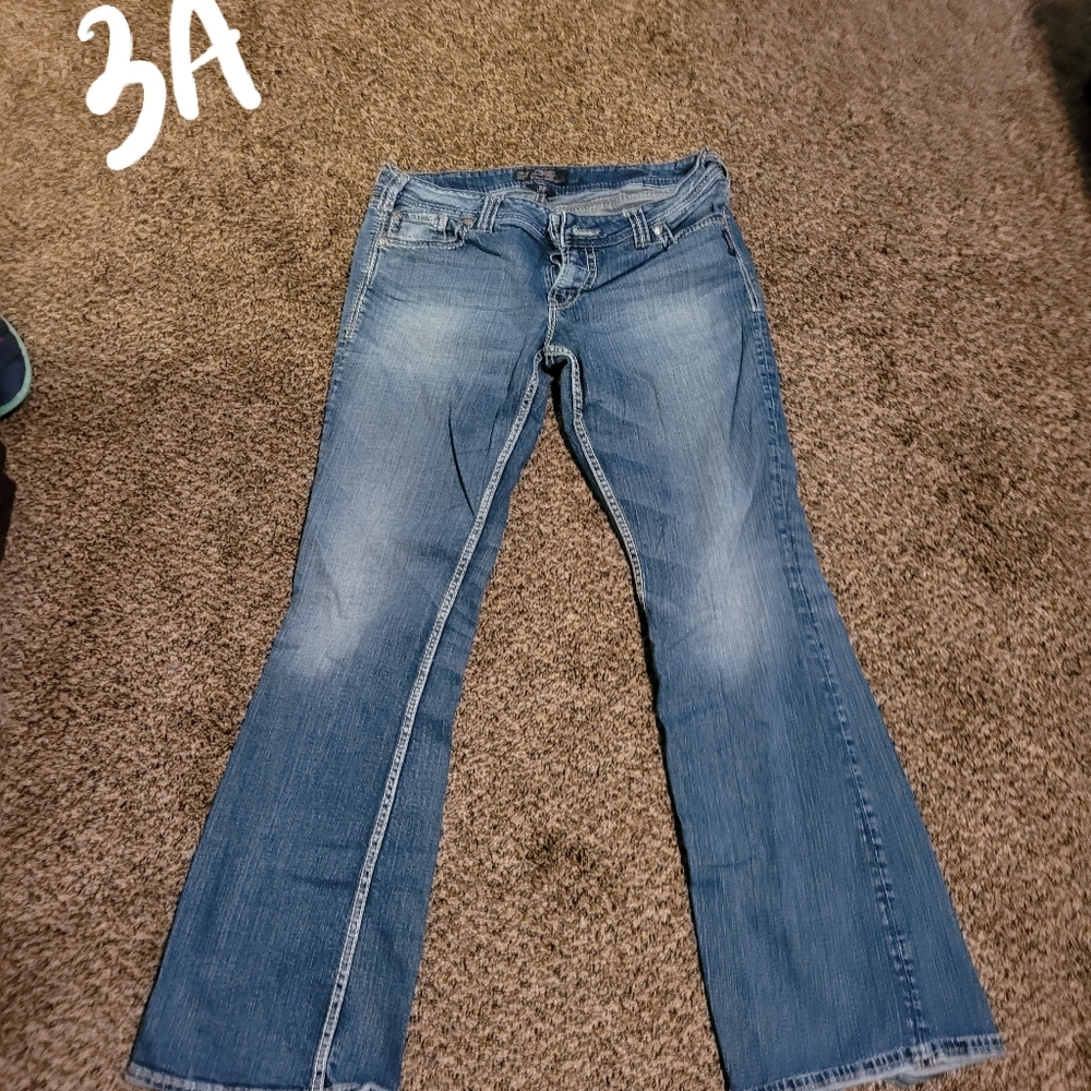 Silver suki jeans 34x34